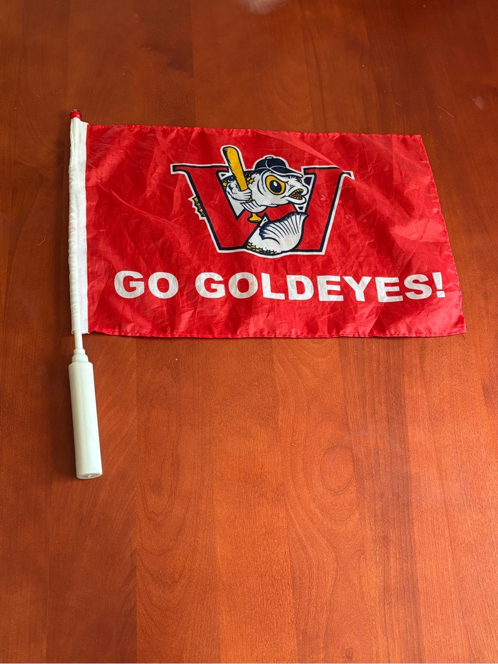 Winnipeg Goldeyes Red Handheld Fan Flag